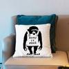 Street Art BBanksy Graffiti Cushion Cover Pillow Cover Decor Pillowcase Printed Cushion Case For Couch