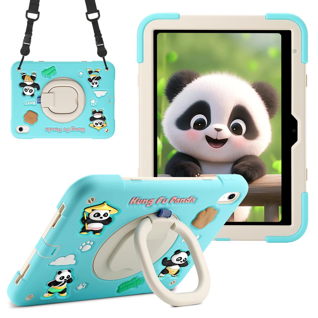 For IPad A19 A16 12th 11th 10th Generation Case Shockproof Stand Kids Safe Cover for IPad 10.2 7th 8th 9th Rotation Stand Funda