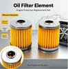 1/5Pcs Motorcycle Engine Oil Filter With Steel Mesh High Efficiency Replacement Filter Sewing Machine Spare Accessories