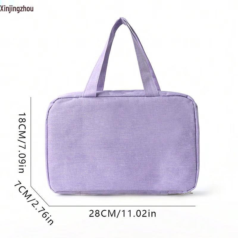 Portable Hanging Dry Wet Separation Toiletry Bag