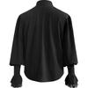 2021 European & American Men's Solid Color Steampunk Retro Stand Collar Coat