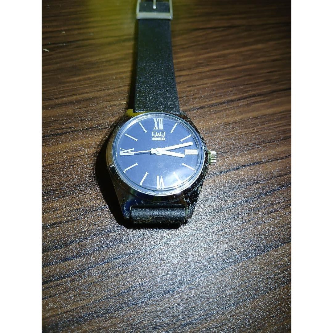 Working Citizen QQ MEC manual winding watch navy dial
