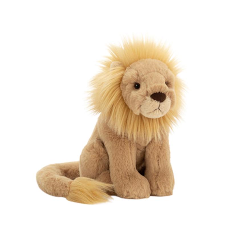 

JELLYCAT Jungle Animals Leonardo Lion Stuffed Companion Doll Plush Figure 26cm Height 26cm