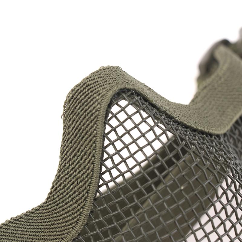 Airsoft Tactical Mask For Outdoor Hunting, Protective Mesh Mask, Bb Gun Shooting Accessories