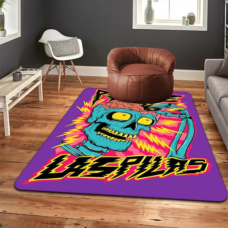 Zombie brain cartoon print Rug Floor Mat for Living Room or Bedroom Soft and Comfortable Carpet a Gift for Birthday and Holiday.ZFF0913232