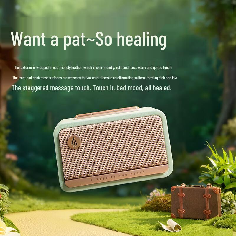 EDIFIER M130 Retro Portable Bluetooth Wooden Speaker