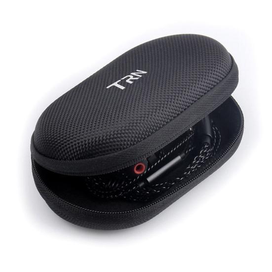 

Mini Portable Hard Shell Earphone Data Cable Storage Bag Case Organizer Box чорний