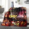 1pz Coperta - Design Stampato Washington Commanders, Coperta Leggera per Divano, Letto - Morbida e Calda, Regalo per Tutte le Stagioni