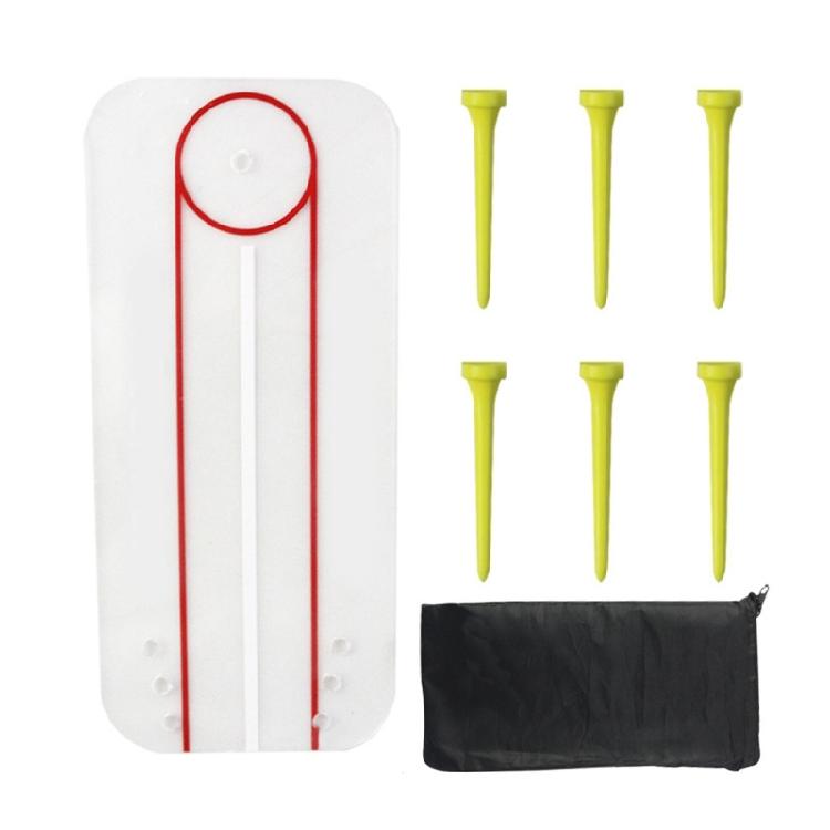 

Acrylic Golf Alignment Training Kits Golf Mini Putting Mirror Learning Device Putting Postures Correction Tool Easy Use 1