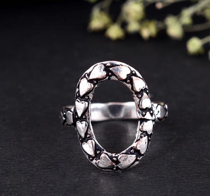 Silver Arthritis Thumb Splint – Handmade Adjustable Ring for Pain Relief, Joint Support, and Daily Wear