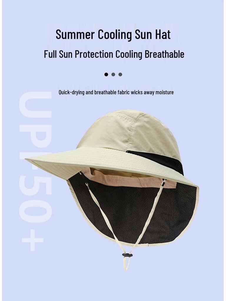 Unisex Eimerhut mit breiter Krempe zum Sonnenschutz für Outdoor-Aktivitäten