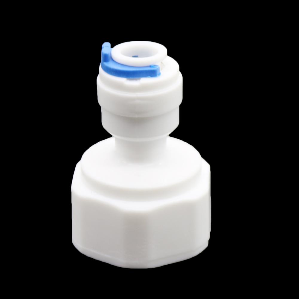 

5 Pcs 1/2 Inch Female Thread To 6mm Slip Lock Quick Connector 1/4 Inch Joint Valve Butt Pneumatic Pipe Connector Garden Supplies білий