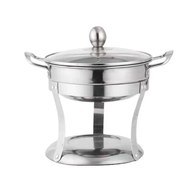 Stainless Steel Mini Hot Pot Alcohol Stove