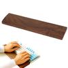East Leaf Solid Walnut Palm Rest, 30cm (60% Keyboard Compatible), Thin, Wood Grain, Natural Wood, Reduces Wrist Fatigue