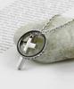Shoveoff Svn-112 Cross Friendship Couple Ring Necklace