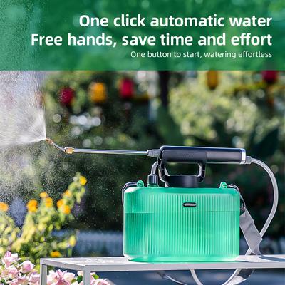 Pulvérisateur de jardin alimenté par batterie Pulvérisateur électrique de 1,32 gallons / 5 L avec poignée rechargeable USB