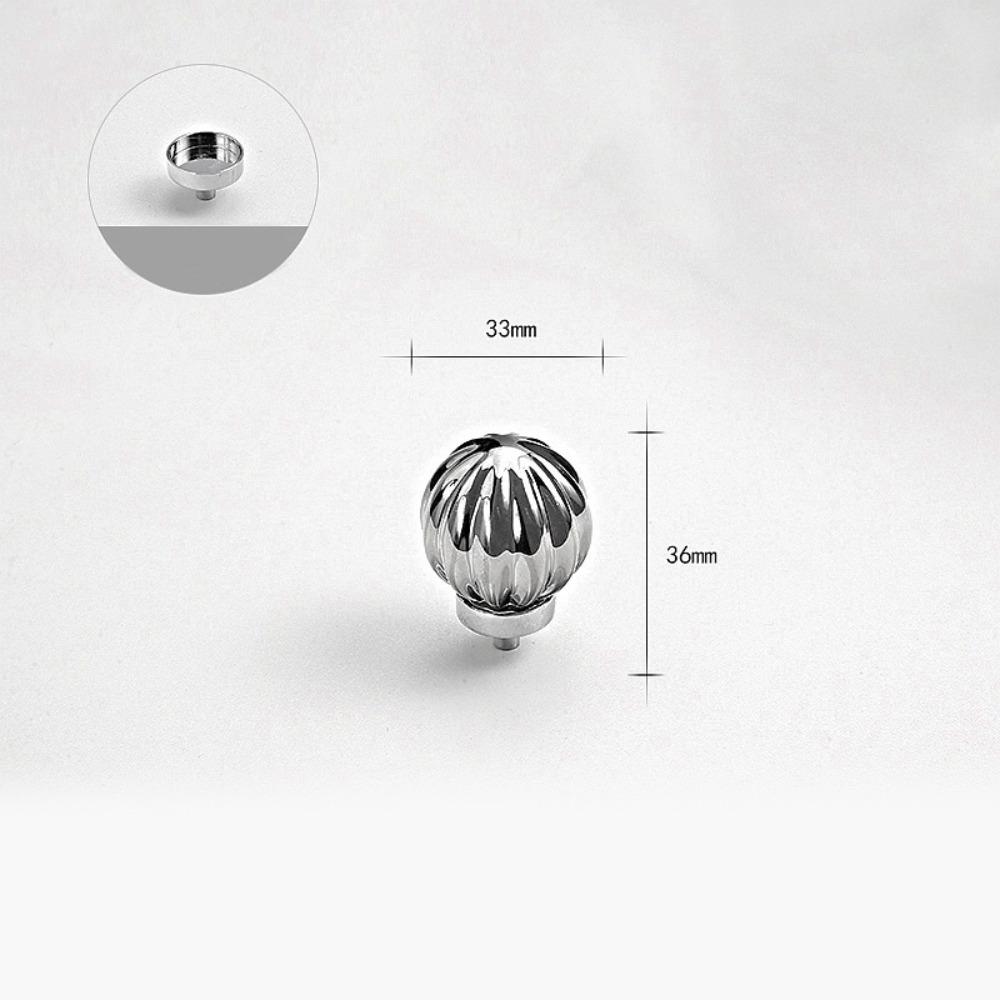 Gold Grey Transparent Crystal Cabinet Knobs Durable Excellent Design Crystal Knobs Furniture Dresser Knob for Kitchen Bathroom