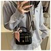 2025 Summer Mini Diamond-Pattern Crossbody Bag with Golden Ball Chain for Women