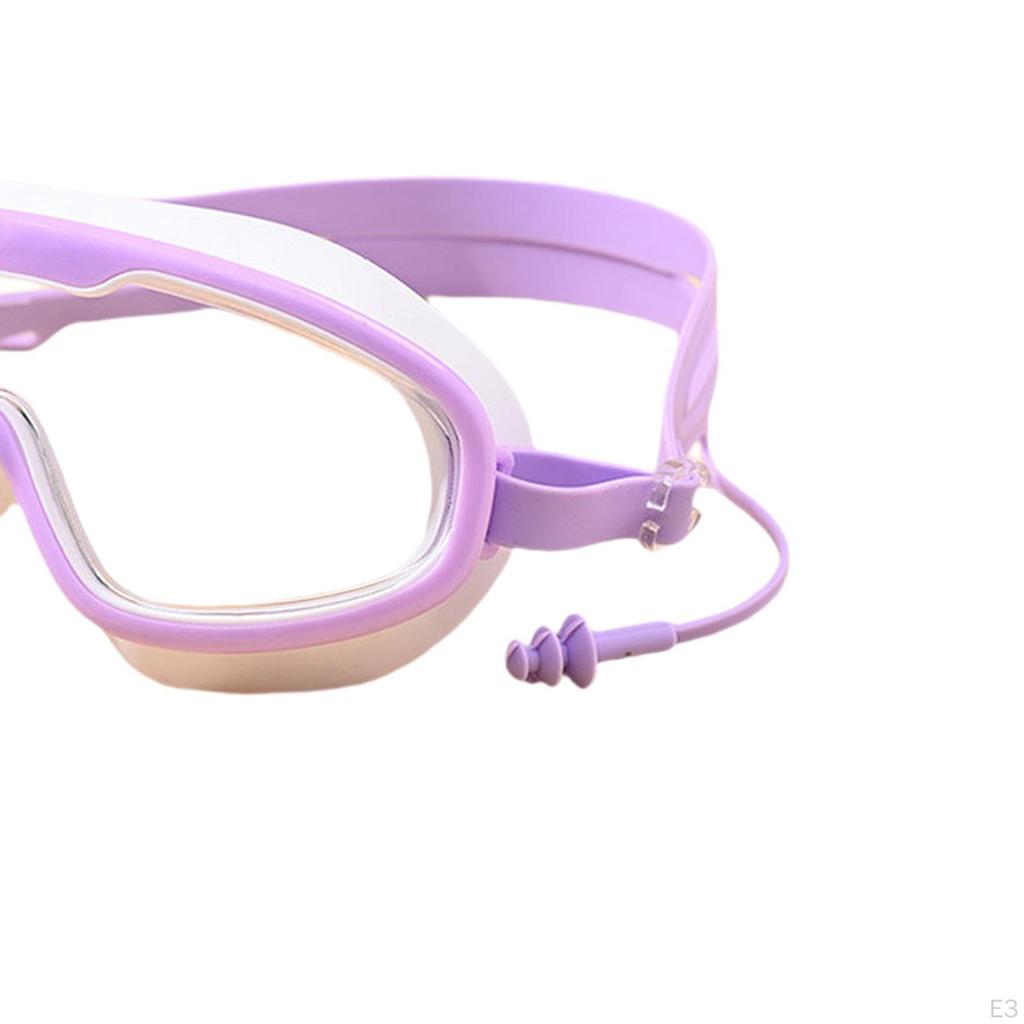 Kids Swim Goggles Boys Girls Leakproof Portable Eye Protection Water Resistant Pool