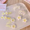 Hair Accessories Plumeria Flower Hair Clip Hair Clip Flower Barrette Egg Flower BB Clip  Girls