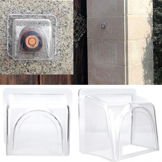 Waterproof Plastic Rain Cover, Rain Shell Shelter Protection for Outdoor Access Controller Fingerprint Lock, Rainproof Cover Sell Protector Door Lock