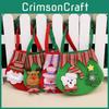 Christmas Gift Bag Set With Candy And Apple Designs For Holiday Parties