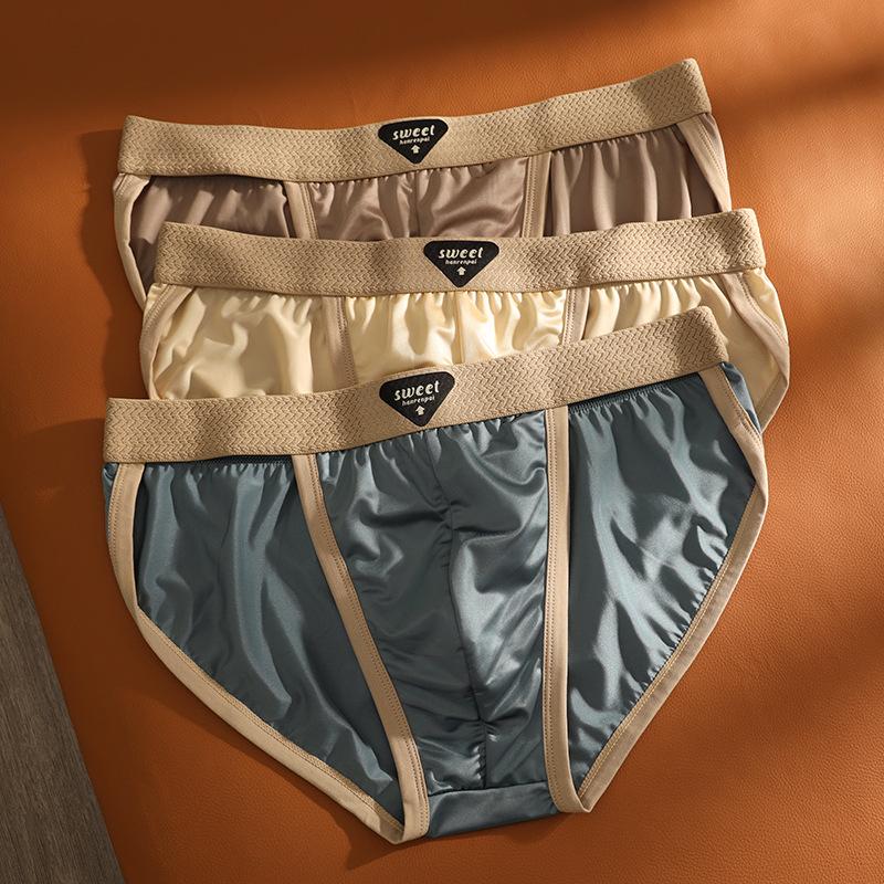 

Мужские хлопковые трусы-слипы с высокой посадкой: Стильное нижнее белье с низкой посадкой, сексуальное, дышащее Extra Extra Extra Large