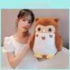 Adorable Cartoon Cute Plush Owl Couples Gift For Valentine's Day With Soft Design