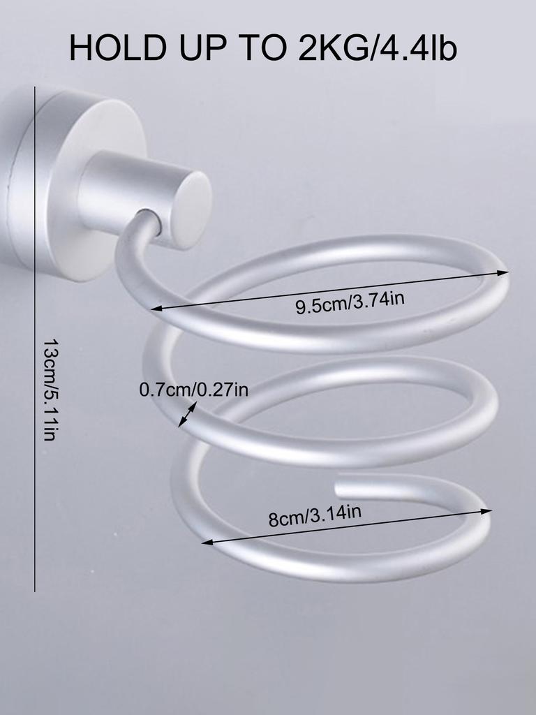 Hair Dryer Stand Hair Salon Hair Dryer Rack Hygiene Storage Rack Sorting Rack Hair Dryer Wall Mounted Storage Rack