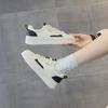Leather muffin thick-soled heightening little white shoes children's shell head 2025 autumn new fashion explosion casual board shoes