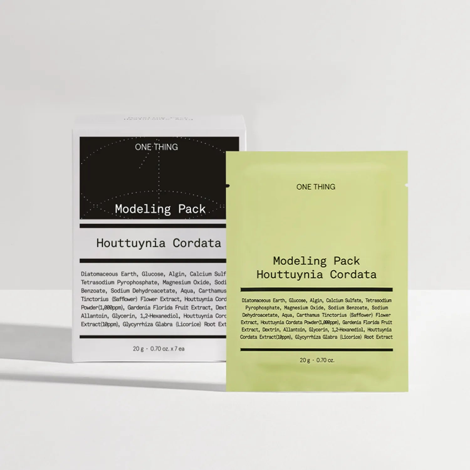 ONE THING Houttuynia Cordata Modeling Pack 7ea 7pcs