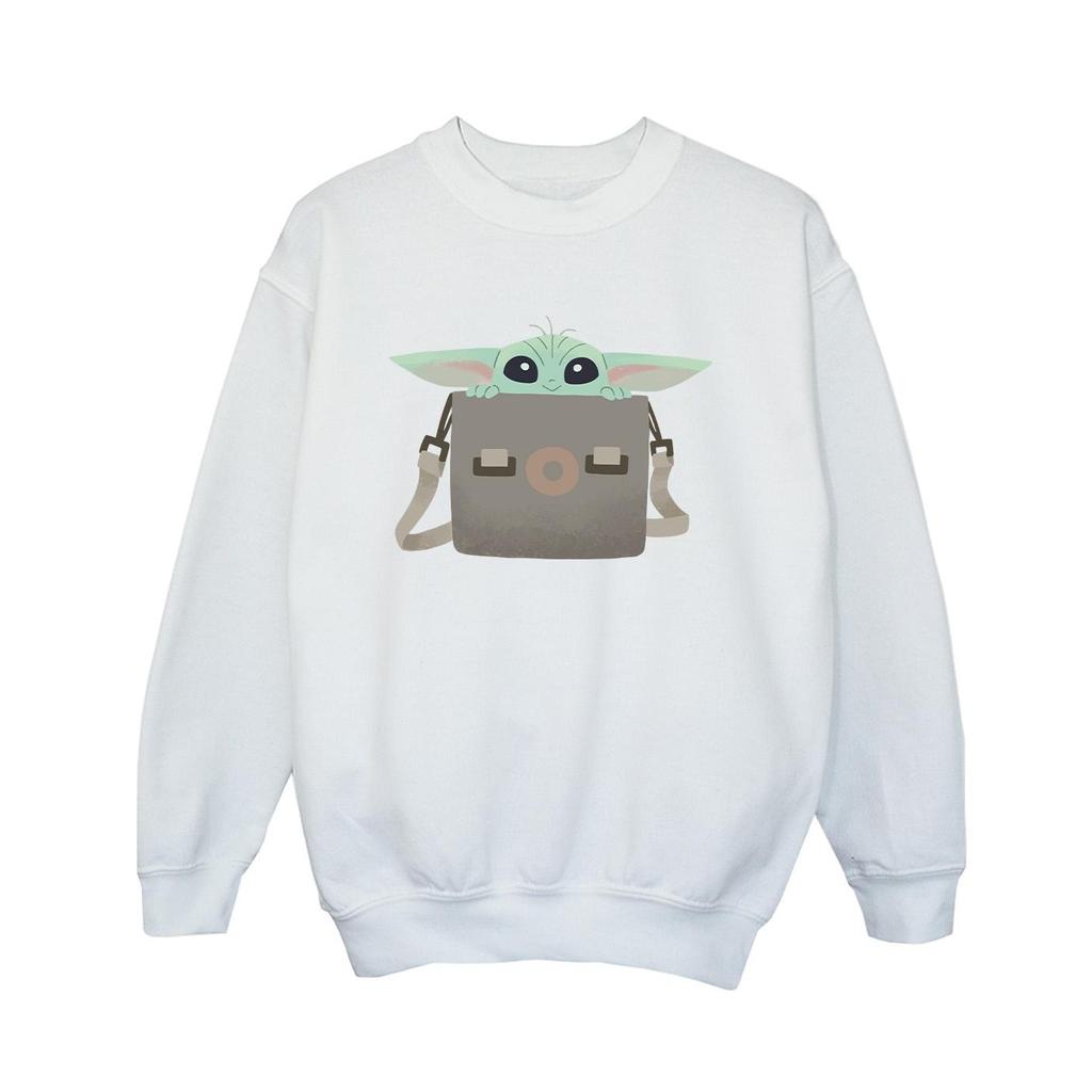 STAR WARS Boys The Mandalorian Grogu Luggage Sweatshirt