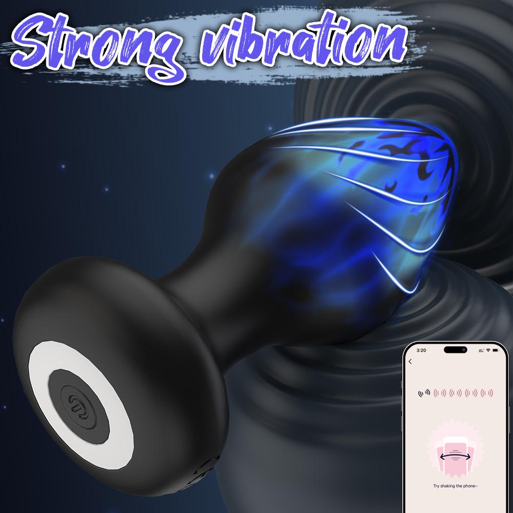 APP Control Anal Vibrator Butt Plug Sex Toys for Women Men Wireless Prostate Massager Stimulator Female Masturbation Adults Gay