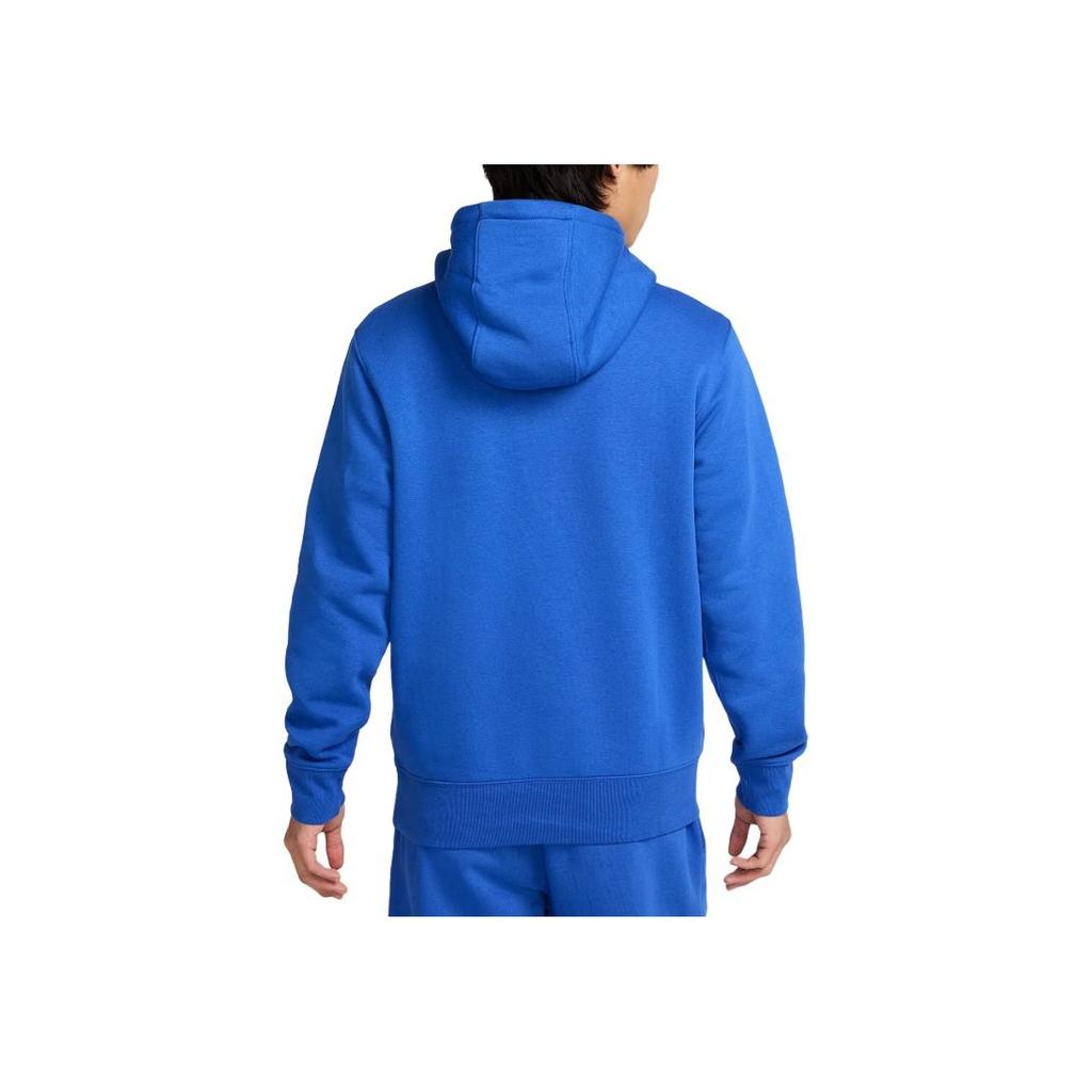 Nike Letter Logo Loose Fit Long Sleeve Hoodie Men hoodies Blue HJ2160-480