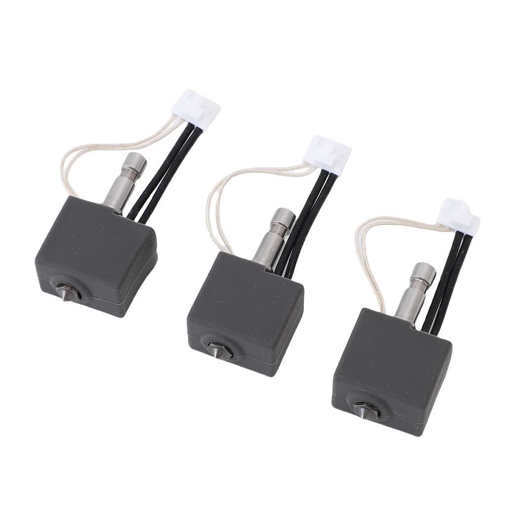 3 ks Hotend Kit Náhrada pre 3D tlačiareň Kobra S1 0,2 mm 0,4 mm 0,6 mm Dýza Celokovový Extruder