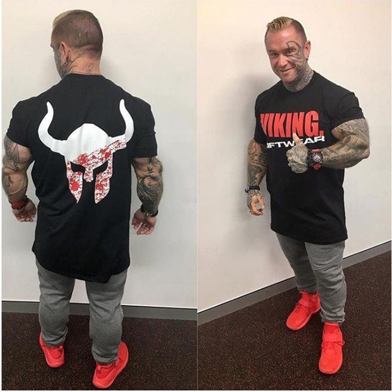 2022 Herren Baumwoll Kurzarm Sport T-Shirt - Trendiger Europäischer & Amerikanischer Stil