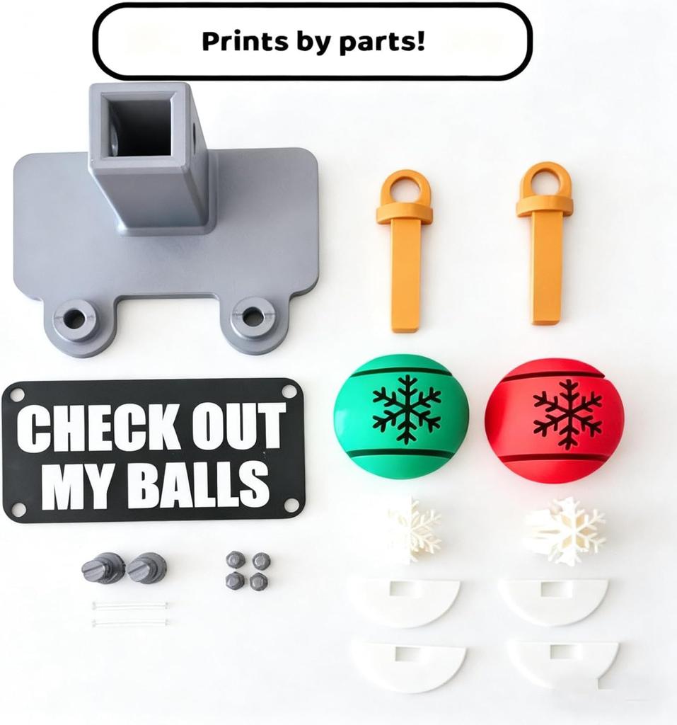 Trailer Hook Cover, Novel Trailer Hook, Swinging Holiday Decoration, Suitable For Cars And Trucks
