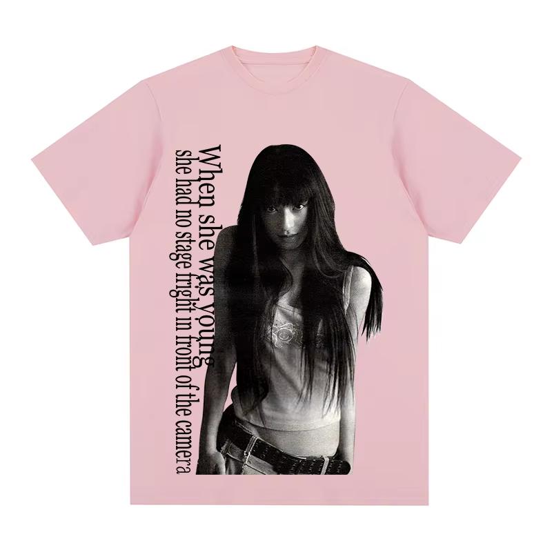 Chiaki Kuriyama Battle Royale Vintage T-shirt Kitano Takeshi Top Men Women Plus Size Casual Short Sleeve Crew Neck Tee Unisex
