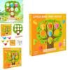 Wooden Birdhouse Puzzle Toy For Kids Educational Brain Teaser And Color Recognition