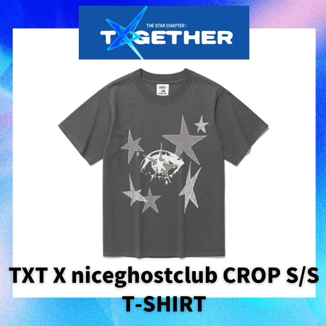 

[Б/У] Футболка коллаборации TXT × niceghostclub **Распродано**