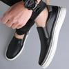 Men Handmade Genuine Leather Casual Shoes 2025 New Luxury Brand Loafers Man Flats Comfortable Slip on Driving Shoes Moccasins