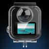 Transparent Protective Cover For Max2 Cameras High Strength Waterproof Diving Case Quick Release Lock Enhances Stability