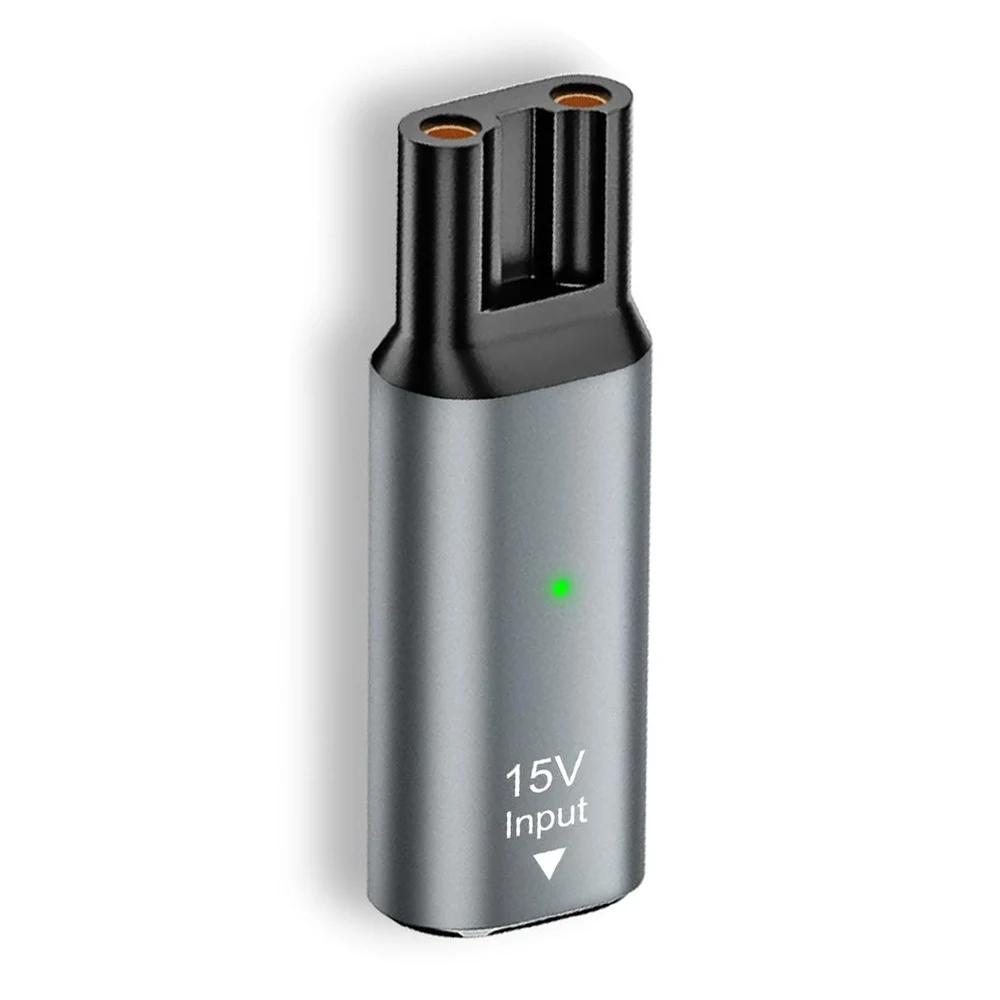 15V HQ8505 Type-C Shaver Adapter Charging Converter for Philips Norelco One Blade Pro QP6520 QP6530 QP6510 Beard Trimmer