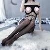 Women Sexy See Through Splicing Babydoll Dress Teddy Underwear Nightwear Set