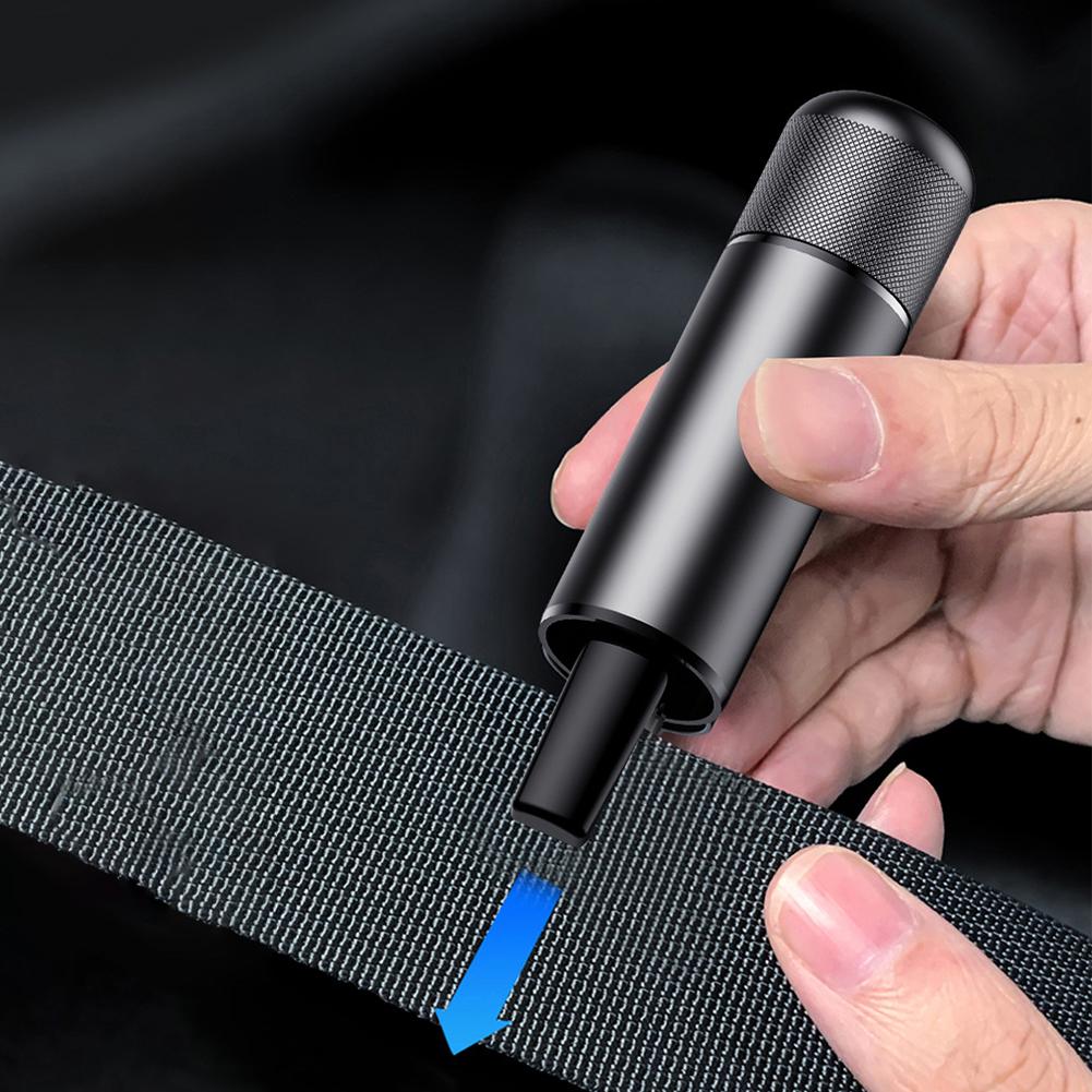1-4Pc Car Safety Hammer WearResist Emergency Escape Hammer Aluminum Alloy Mini Window Breaker for Underwater Emergency Situation