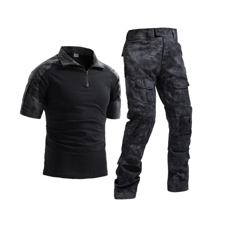 Tactical Gear Airsoft Army Combat Shirt Short Sleeve Shirt Cargo Pants Military Uniforms