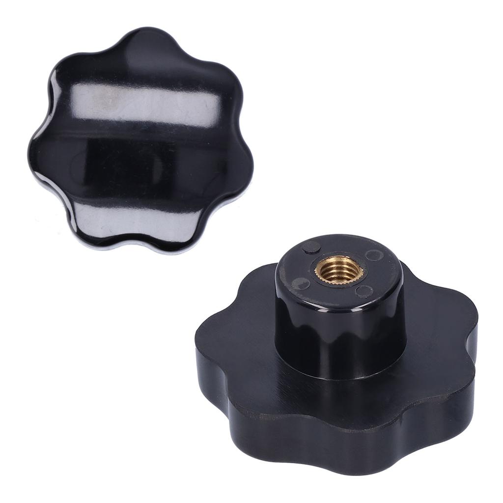 2 Buc. Buton cu Mâner Stea 7 Stele Piuliță de Strângere Mâner de Prindere Accesorii Mașini Unelte M12 x 80