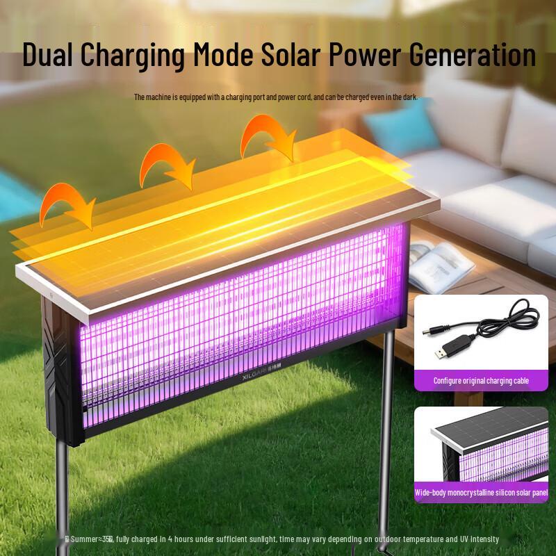 Linwa Waterproof Solar Mosquito Killer & Repellent Lamp