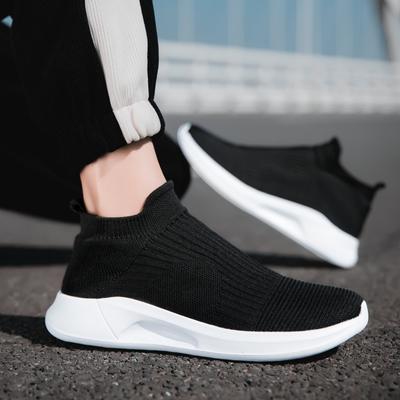 2024 Lightweight Breathable Sneakers Mesh Light Walking Breathable Summer Comfortable Casual Sock Shoes Men Sneakers 35-45