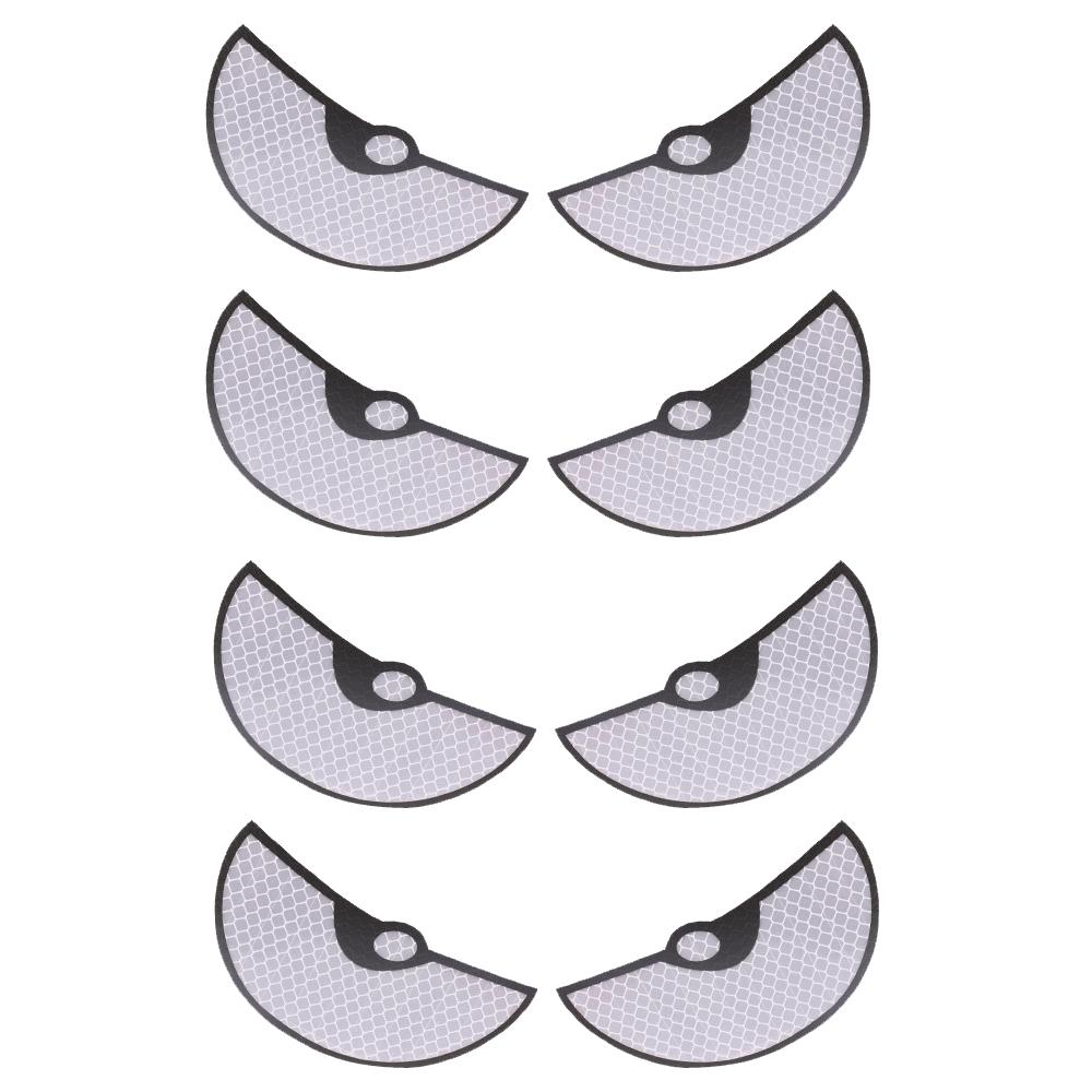 Naklejka odblaskowa na samochód Bezpieczeństwo w nocy Jazda samochodem Mały diabełek Potwór Oko Odblask Samochód Zarysowanie Stylizacja Modyfikacja Akcesoria